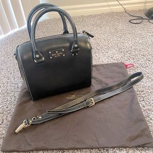 Kate Spade Alessa Wellesley Leather Satchel